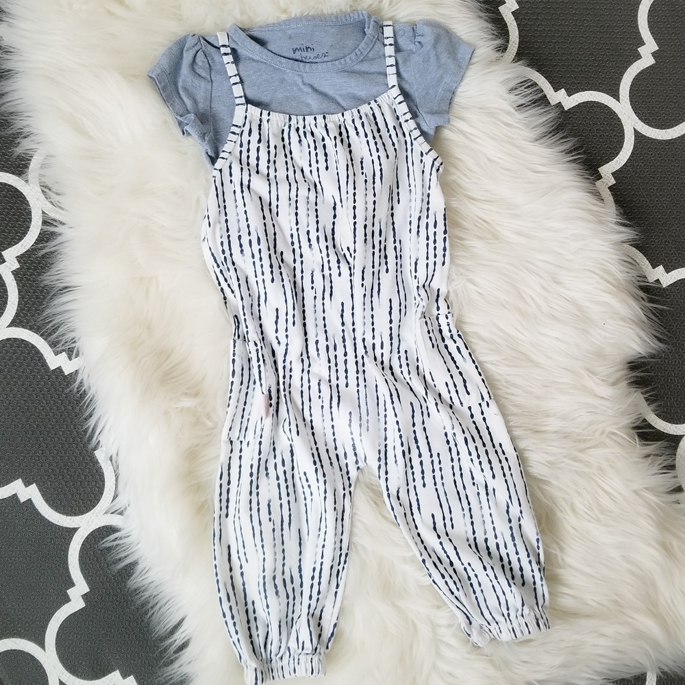 Baby Girl Two-Piece Jumpsuit
